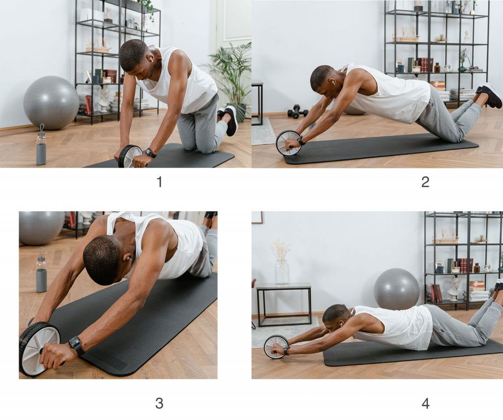 ab roller exercise
